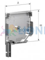 ALUTECH SF45/137u: Крышка боковая роллетная SF45/137u (цв. 223  - Слоновая кость). 45 - градусная. фото