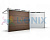 Гаражные секционные ворота Алютех Prestige Ш-2125мм В-1750мм. Торсионные пружины. Фактурная поверхность woodgrain. фото
